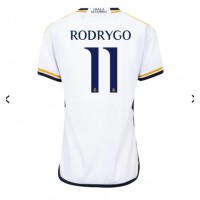 Dámy Fotbalový dres Real Madrid Rodrygo Goes #11 2023-24 Domácí Krátký Rukáv